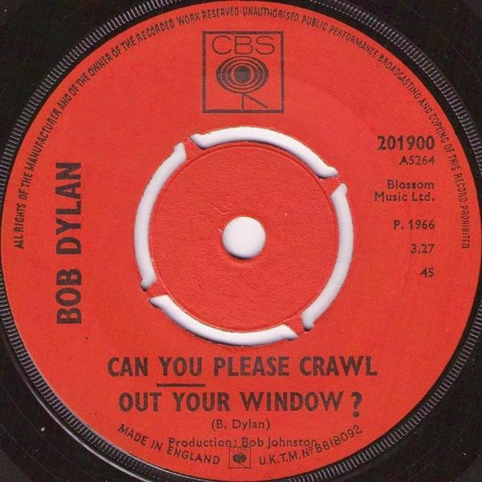 Bob Dylan – Can You Please Crawl Out Your Window? (LP, Vinyl Record Album)