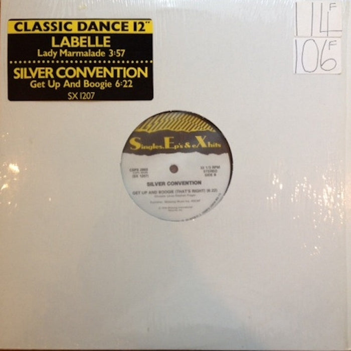 Labelle, Silver Convention – Lady Marmalade / Get Up And Boogie (That's Right) (LP, Vinyl Record Album)