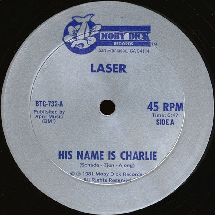 Laser – His Name Is Charlie (LP, Vinyl Record Album)