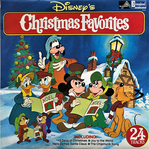 Larry Groce, Mike Sammes Singers, The Disneyland Children's Sing-Along Chorus – Disney's Christmas Favorites (LP, Vinyl Record Album)