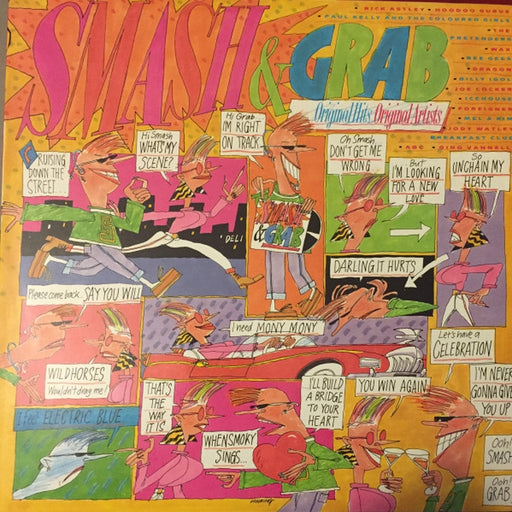 Various – Smash & Grab (LP, Vinyl Record Album)