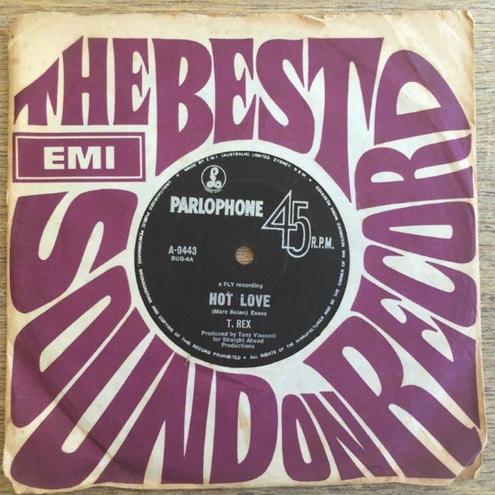 T. Rex – Hot Love (LP, Vinyl Record Album)