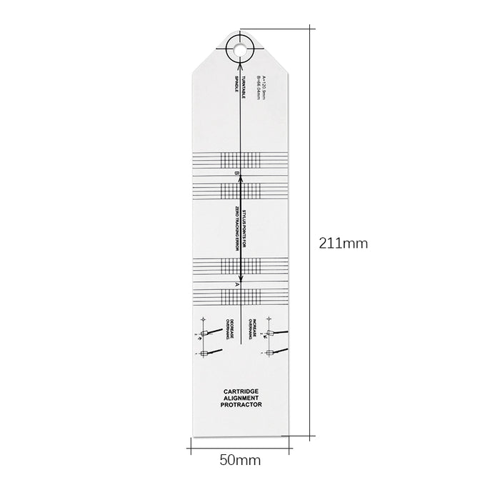 Cartridge Alignment Protractor
