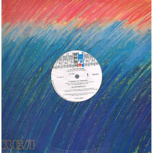 Elvis Costello – I Wanna Be Loved / Turning The Town Red (LP, Vinyl Record Album)