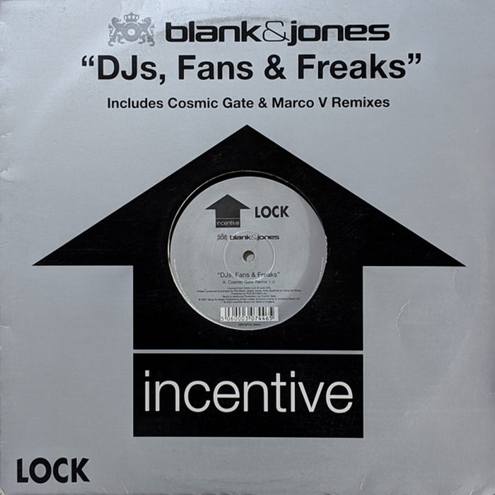 Blank & Jones – DJs, Fans & Freaks (Includes Cosmic Gate & Marco V Remixes) (LP, Vinyl Record Album)