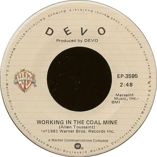 Devo – Working In The Coal Mine (LP, Vinyl Record Album)