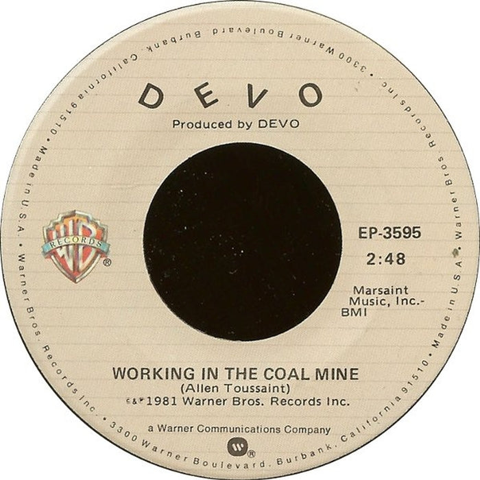 Devo – Working In The Coal Mine (LP, Vinyl Record Album)