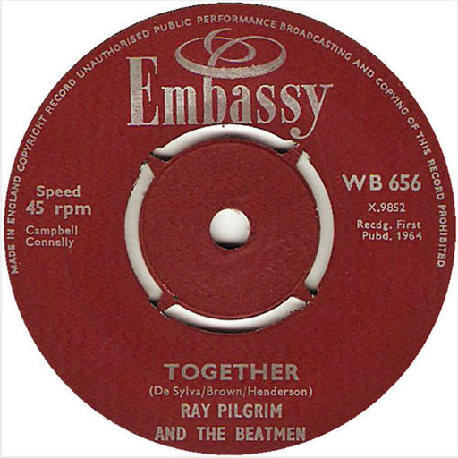 Ray Pilgrim, The Beatmen, The Typhoons – Together / I'm Crying (LP, Vinyl Record Album)