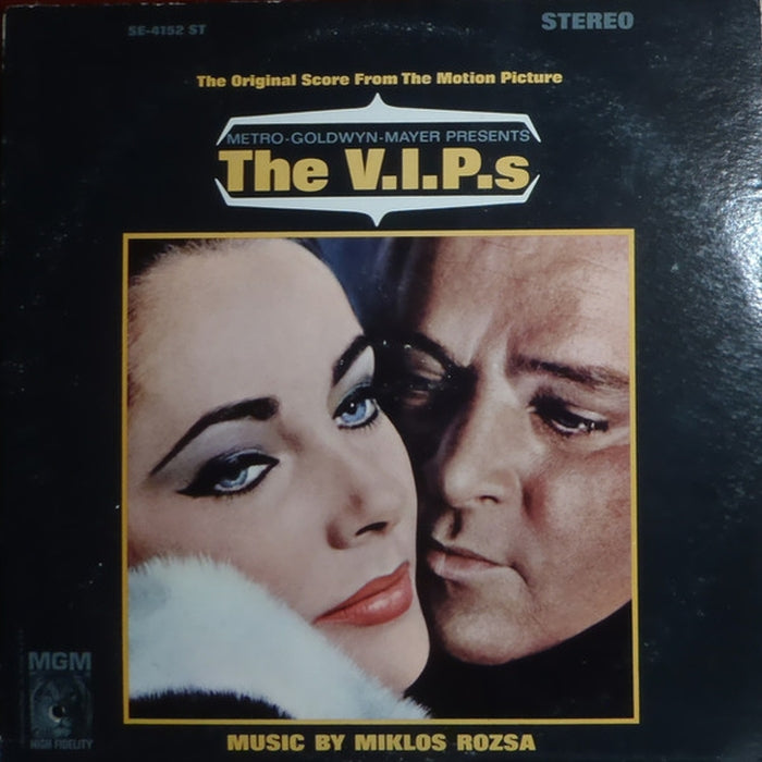 The V.I.P.'S (The Original Score From The Motion Picture) – Miklós Rózsa (LP, Vinyl Record Album)