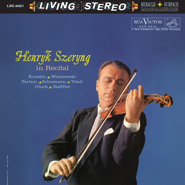 Henryk Szeryng, Fritz Kreisler, Henryk Wieniawski, Giuseppe Tartini, Robert Schumann, Tomaso Antonio Vitali, Christoph Willibald Gluck, Ernesto Halffter – In Recital (LP, Vinyl Record Album)