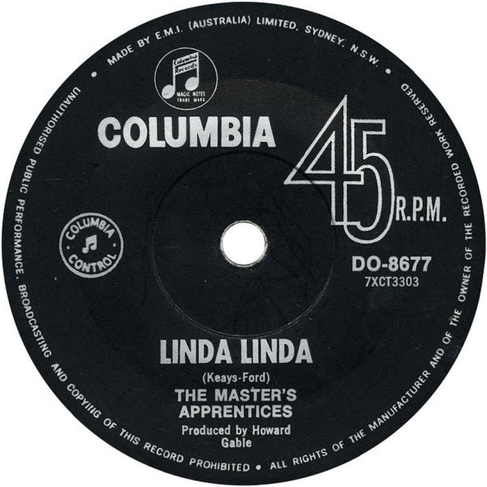 The Master's Apprentices – Linda Linda (LP, Vinyl Record Album)