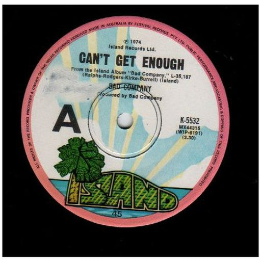 Bad Company – Can't Get Enough (LP, Vinyl Record Album)