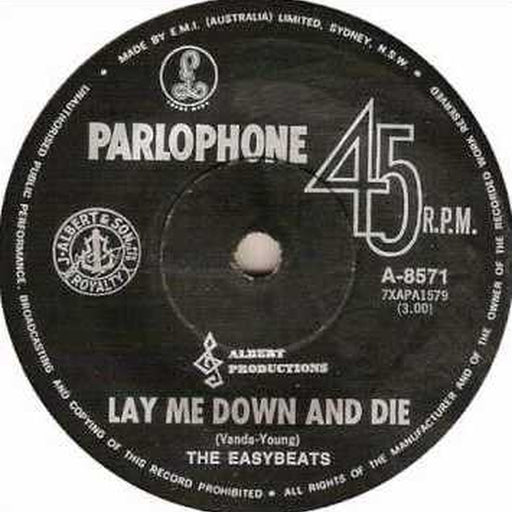 The Easybeats – Lay Me Down And Die (LP, Vinyl Record Album)