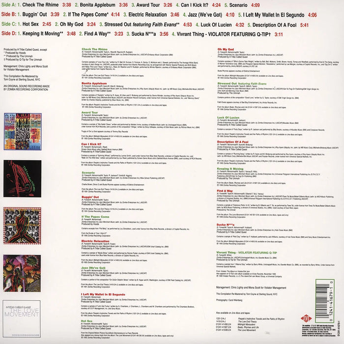 A Tribe Called Quest – The Anthology 2xLP (2xLP) LP vinyl record, image 2 of 3