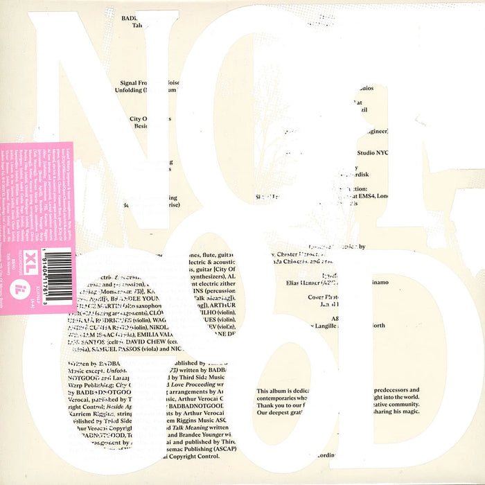 BadBadNotGood – Talk Memory (2xLP) LP vinyl record, image 2 of 2