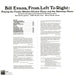 Bill Evans – From Left To Right LP vinyl record, image 2 of 2
