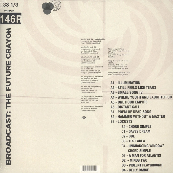 Broadcast – The Future Crayon (2xLP) LP vinyl record, image 2 of 3
