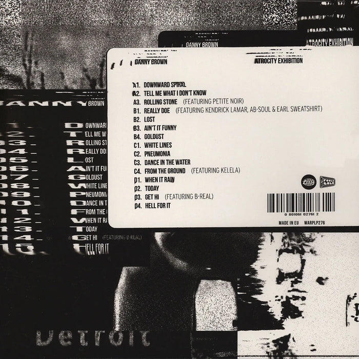 Danny Brown – Atrocity Exhibition (2xLP) LP vinyl record, image 2 of 2