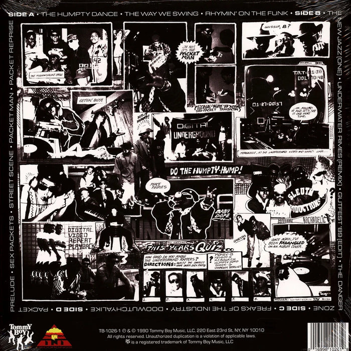 Digital Underground – Sex Packets (2xLP, Translucent Blue Vinyl) LP vinyl record, image 2 of 3