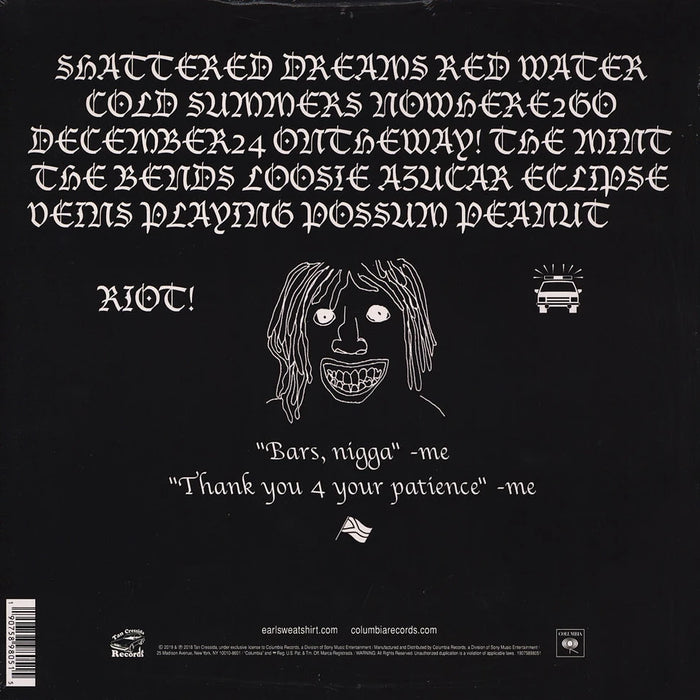 Earl Sweatshirt – Some Rap Songs LP vinyl record, image 2 of 2