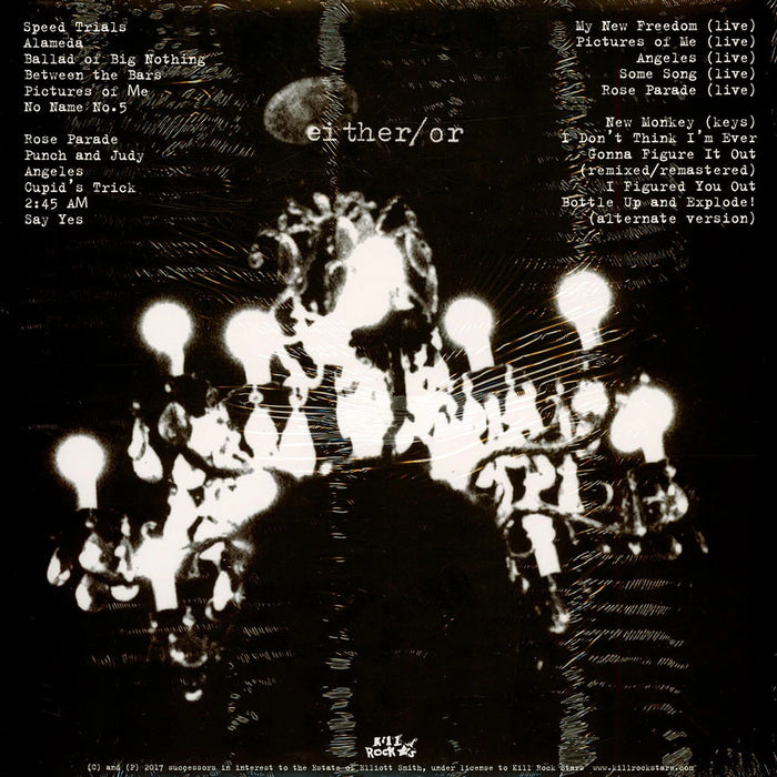 Elliott Smith – Either / Or (2xLP, 20th Anniversary Expanded Edition) LP vinyl record, image 2 of 2