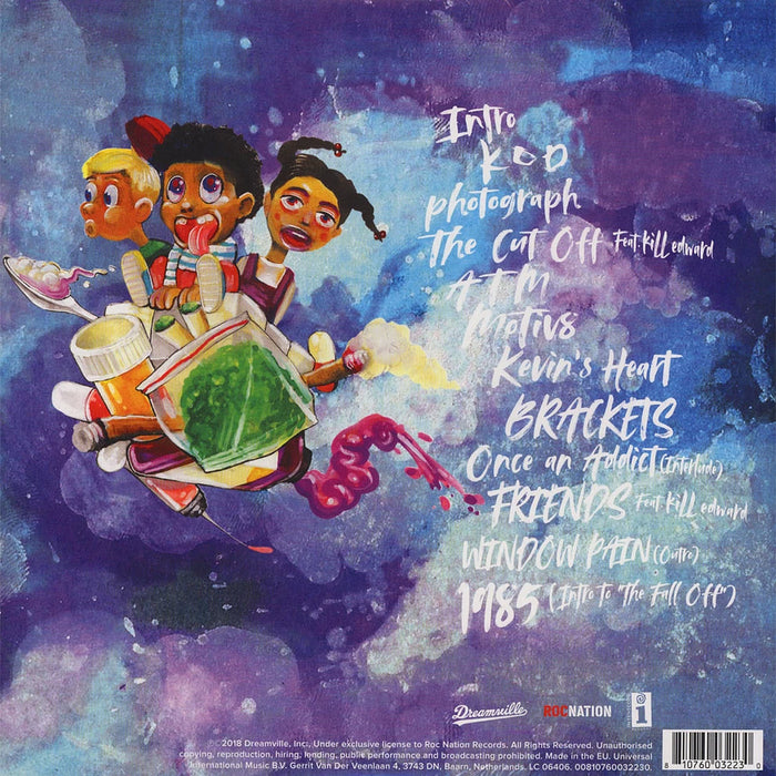 J. Cole – KOD LP vinyl record, image 2 of 3