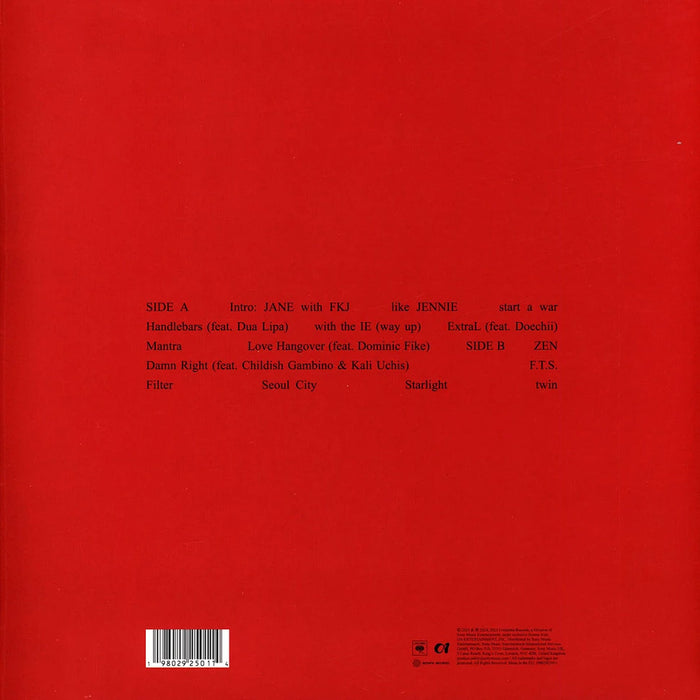 Jennie – Ruby (Opaque Red Vinyl) for Sale | Dutch Vinyl