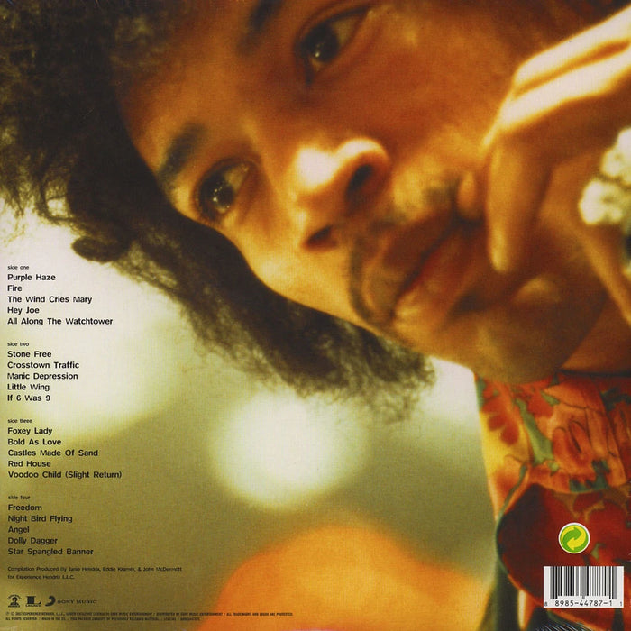 Jimi Hendrix – Experience Hendrix - The Best Of Jimi Hendrix ‎ (2xLP) LP vinyl record, image 3 of 3
