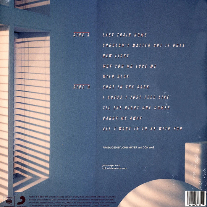 John Mayer – Sob Rock LP vinyl record, image 2 of 2