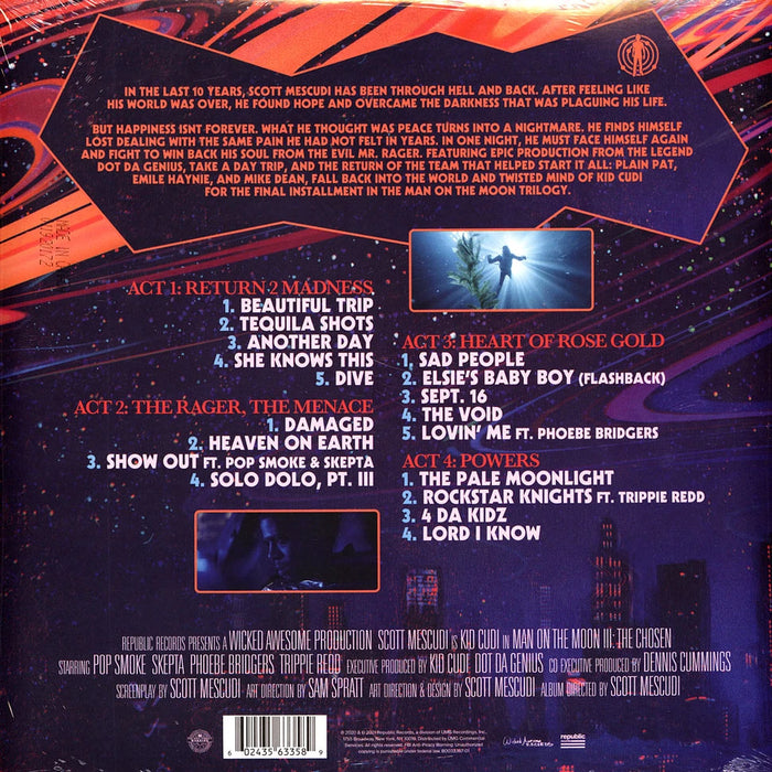 Kid Cudi – Man On The Moon III: The Chosen (2xLP) LP vinyl record, image 2 of 2