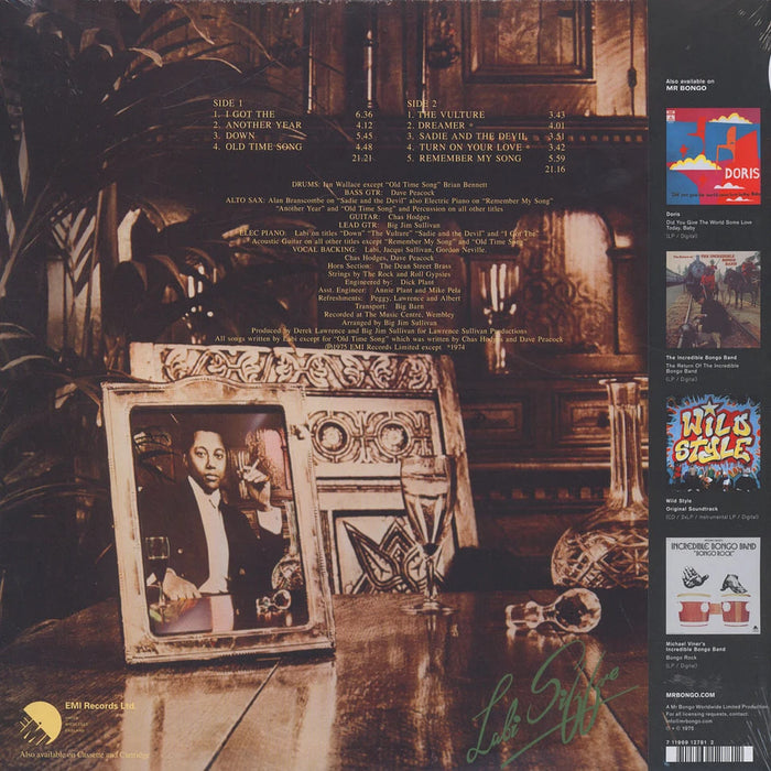 Labi Siffre – Remember My Song LP vinyl record, image 2 of 2