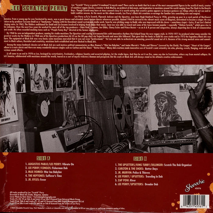 Lee Perry – Crucial Cuts From The Heart Of The Ark (1973-1978) LP vinyl record, image 2 of 2