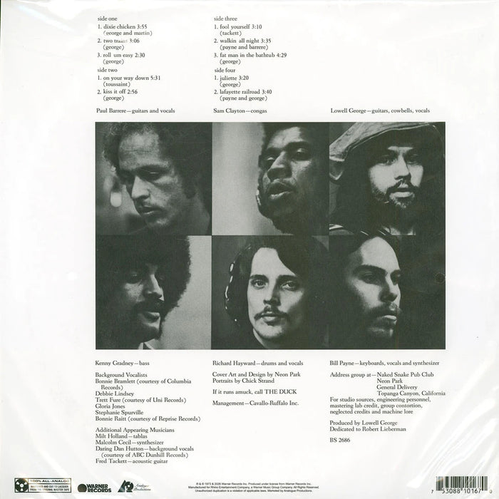 Little Feat – Dixie Chicken (2xLP, 45RPM, Acoustic Sounds 40 Series) LP vinyl record, image 2 of 2