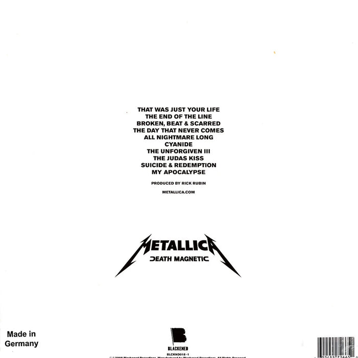 Metallica – Death Magnetic (2xLP, Silver Vinyl) LP vinyl record, image 2 of 3