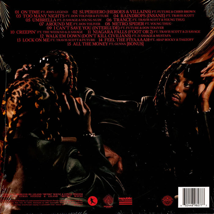 Metro Boomin – Heroes & Villains LP vinyl record, image 2 of 3