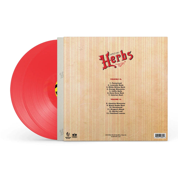 MF Doom – Metal Fingers: Special Herbs (Vols 5 & 6) (2xLP, Red Vinyl) LP vinyl record, image 3 of 4