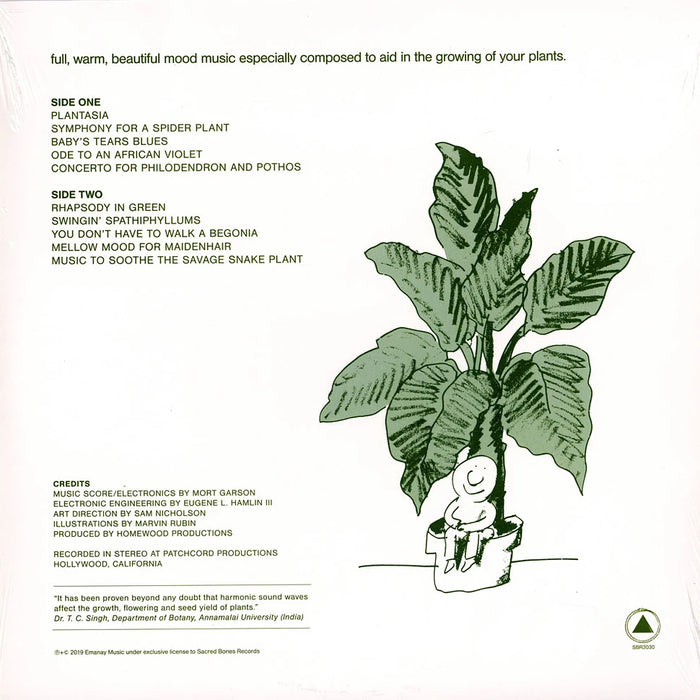 Mort Garson – Mother Earth's Plantasia LP vinyl record, image 2 of 2
