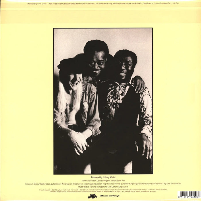 Muddy Waters – Hard Again LP vinyl record, image 2 of 2