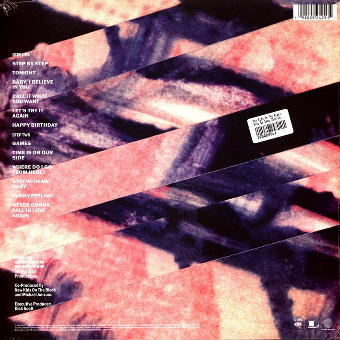 New Kids on the Block – Step by Step (35th Anniversary Edition) LP vinyl record, image 2 of 3