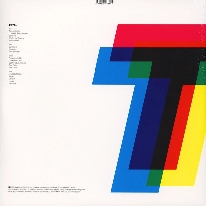 New Order, Joy Division – Total From Joy Division To New Order (2xLP) LP vinyl record, image 3 of 3