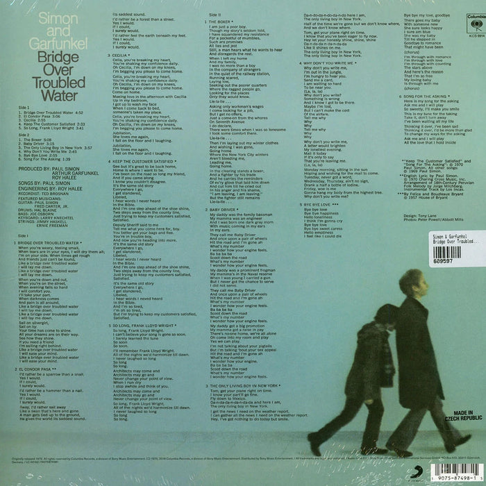 Simon & Garfunkel – Bridge Over Troubled Water LP vinyl record, image 2 of 3
