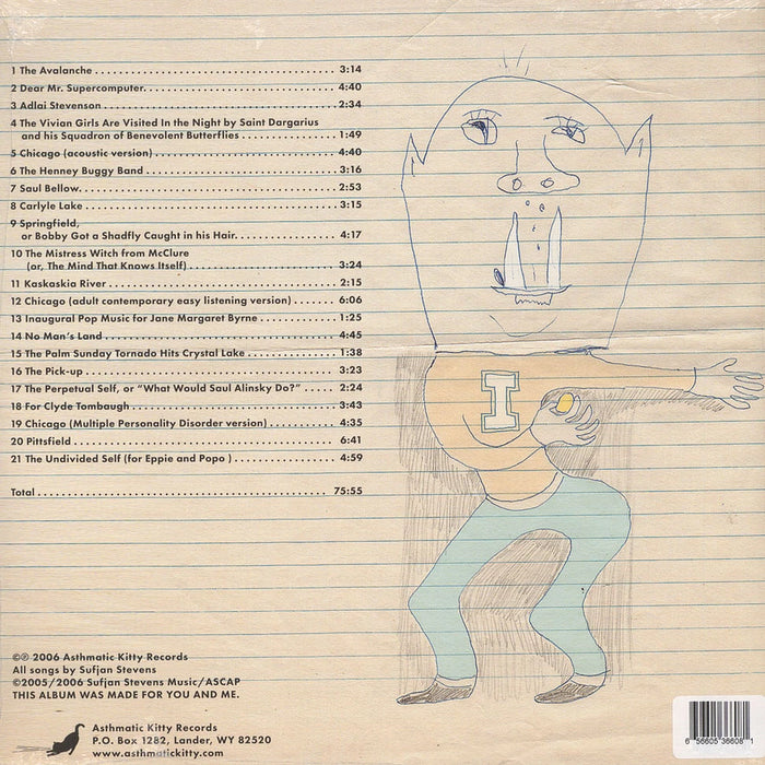 The Avalanche (Outtakes & Extras From The Illinois Album) – Sufjan Stevens LP vinyl record, image 2 of 2