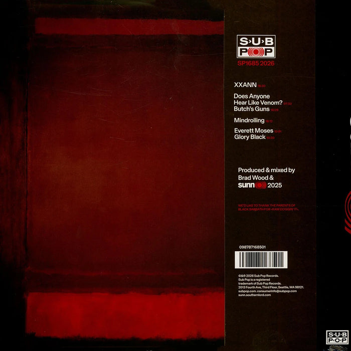 Sunn O))) – Sunn O))) (2xLP, Opaque Blue vinyl) LP vinyl record, image 2 of 3