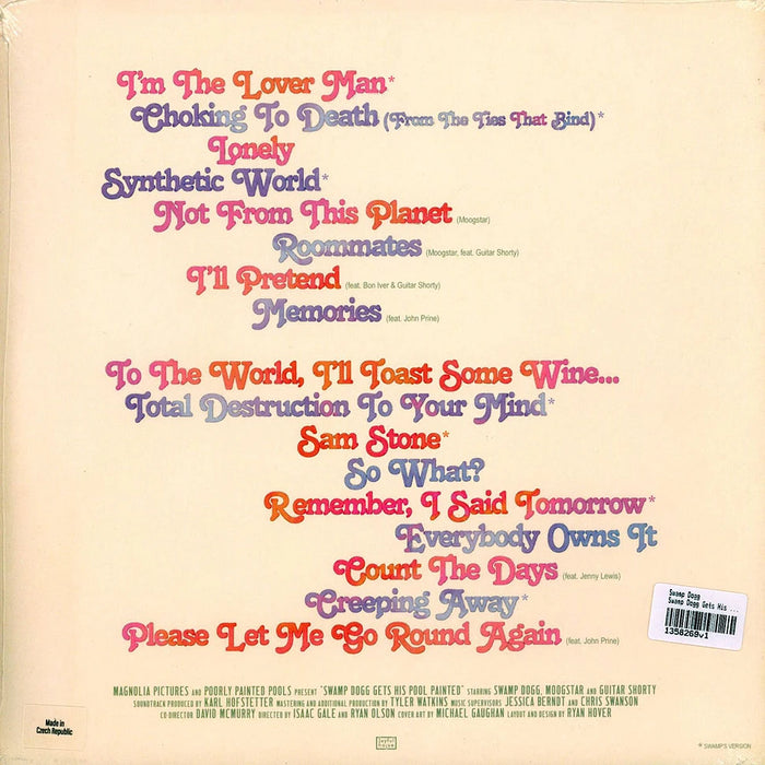 Swamp Dogg – Swamp Dogg Gets His Pool Painted (Pink vinyl, RSD 2026) LP vinyl record, image 2 of 3