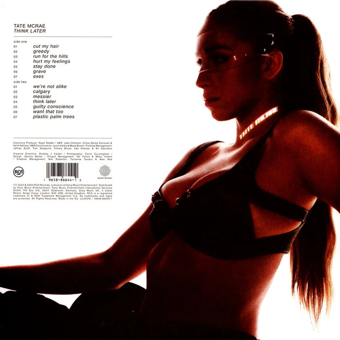 Tate McRae – Think Later LP vinyl record, image 2 of 3