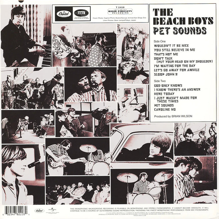 The Beach Boys – Pet Sounds (Mono) LP vinyl record, image 2 of 3