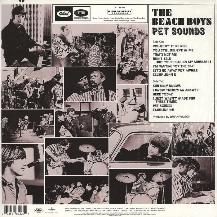 The Beach Boys – Pet Sounds (Stereo) LP vinyl record, image 2 of 2