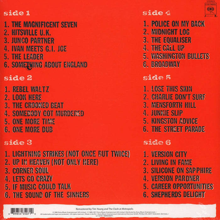 The Clash – Sandinista! (3xLP) LP vinyl record, image 2 of 2