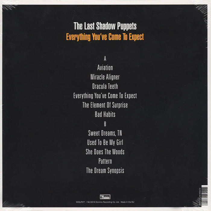 The Last Shadow Puppets – Everything You've Come To Expect LP vinyl record, image 2 of 3
