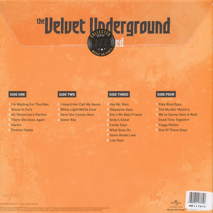 The Velvet Underground – Collected (2xLP) LP vinyl record, image 3 of 3